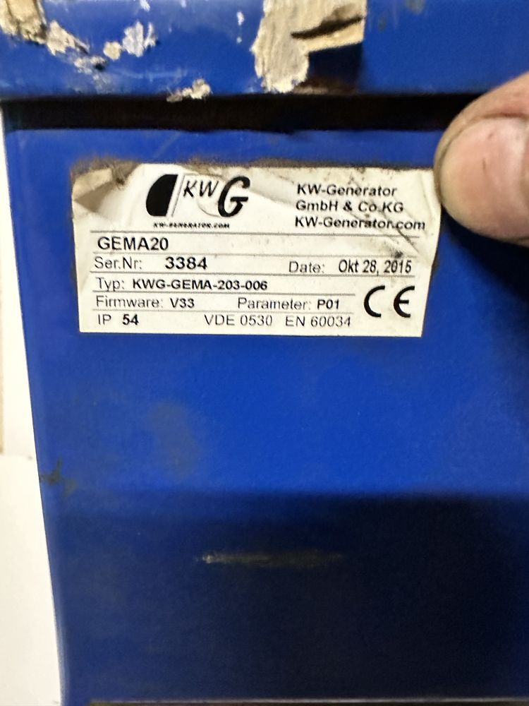 Magnet generator 15 kw bank element genratora Sprawny !