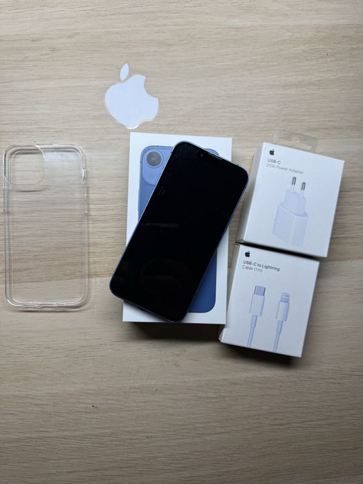 iPhone 13 mini 128gb niebieski bateria 100% komplet