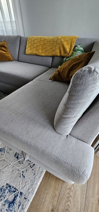 Narożnik z funkcja spania