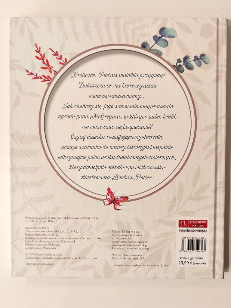 Króliczek Piotruś Beatrix Potter