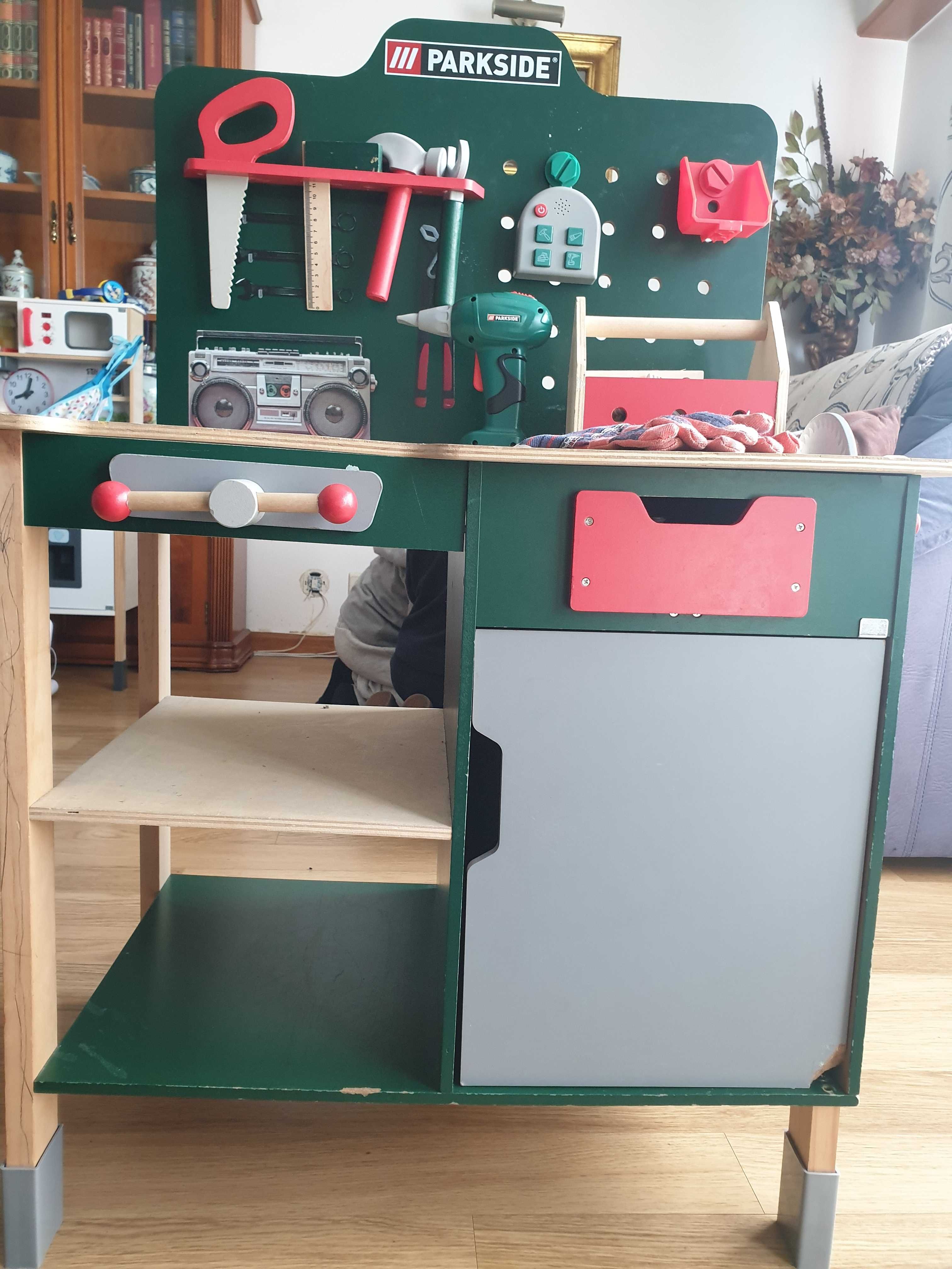 Bancada ferramentas infantil PARKSIDE