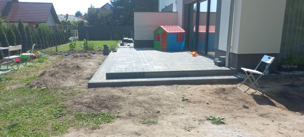 Usługi brukarskie, zakladanie trawników