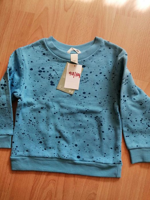 Bluza dresowa nowa chłopięca  rozmiar 98/104