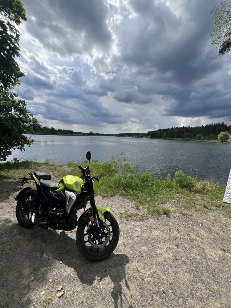 Мотоцикл LIFAN SR220 (2024) Зелений