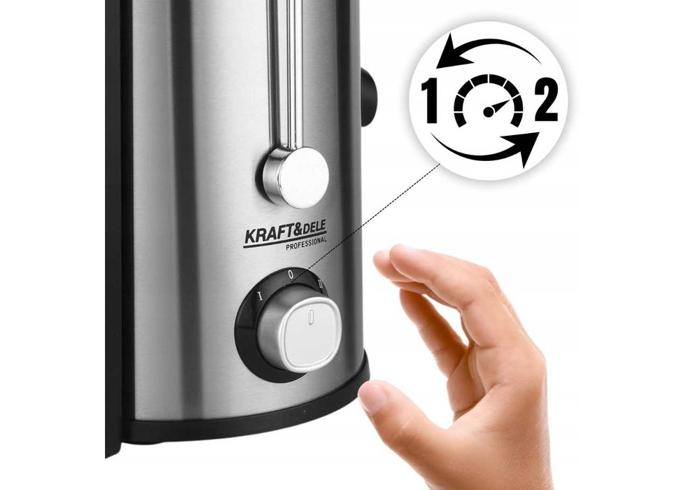 NOWA Wyciskarka Sokowirówka Do Cytrusów Soków Samoczyszcząca 1600W