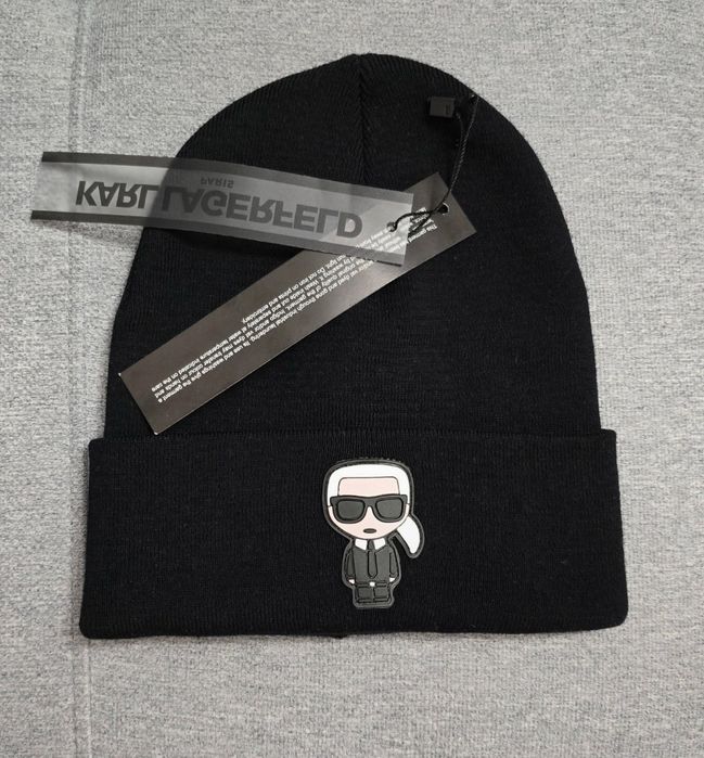Czapka Karl Lagerfeld unisex, rozmiar uniwersalny