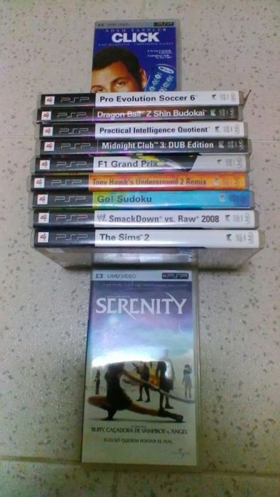 Jogos PSP de vários tipos