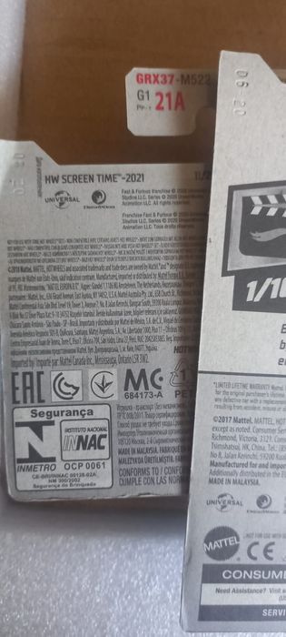 Conjunto 2 fast & furious spy racers