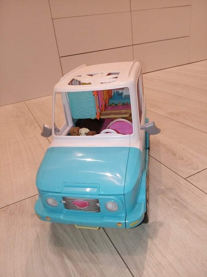 Barbie wakacyjny pojazd piesków kamper