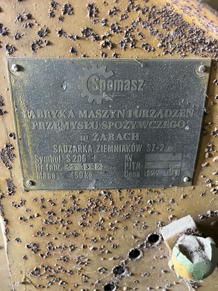 Sadzarka do ziemniaków