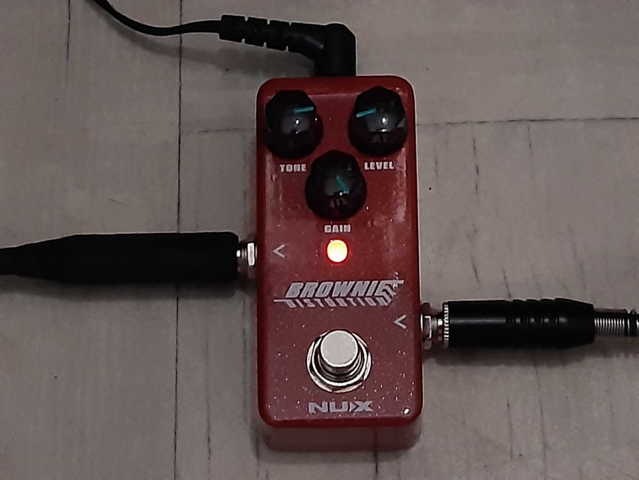 Efekt Gitarowy NUX NDS-2 Brownie Distortion - wysyłka lub dodam Gratis