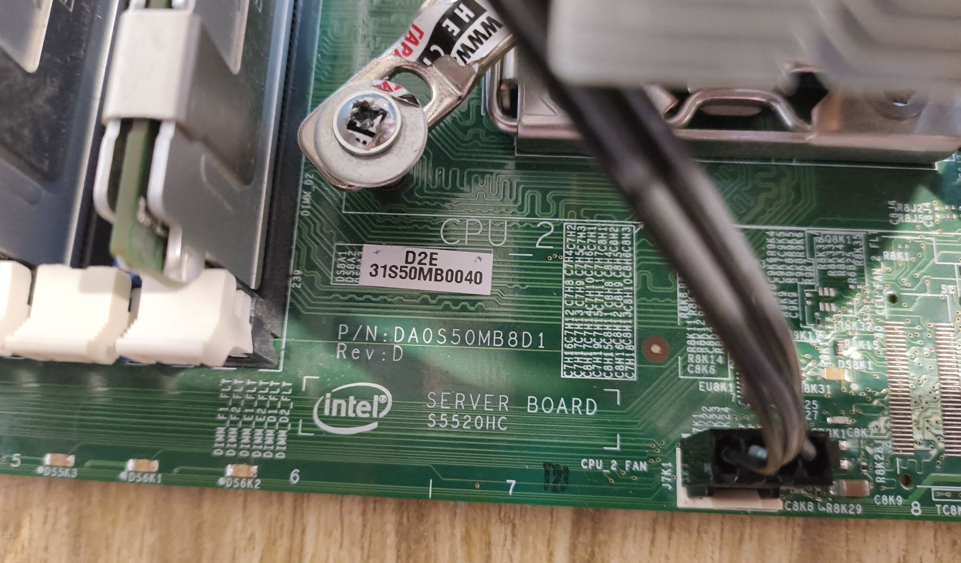 Плата intel s5520hc