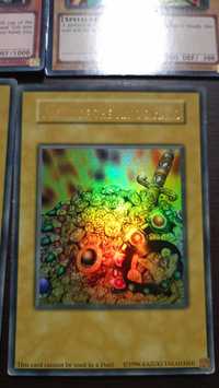 карточки yu-gi-oh trading card game первое издание 1996
