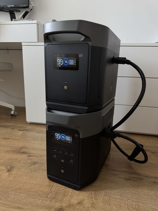 Ecoflow Delta 2 Max EU, повник комплект