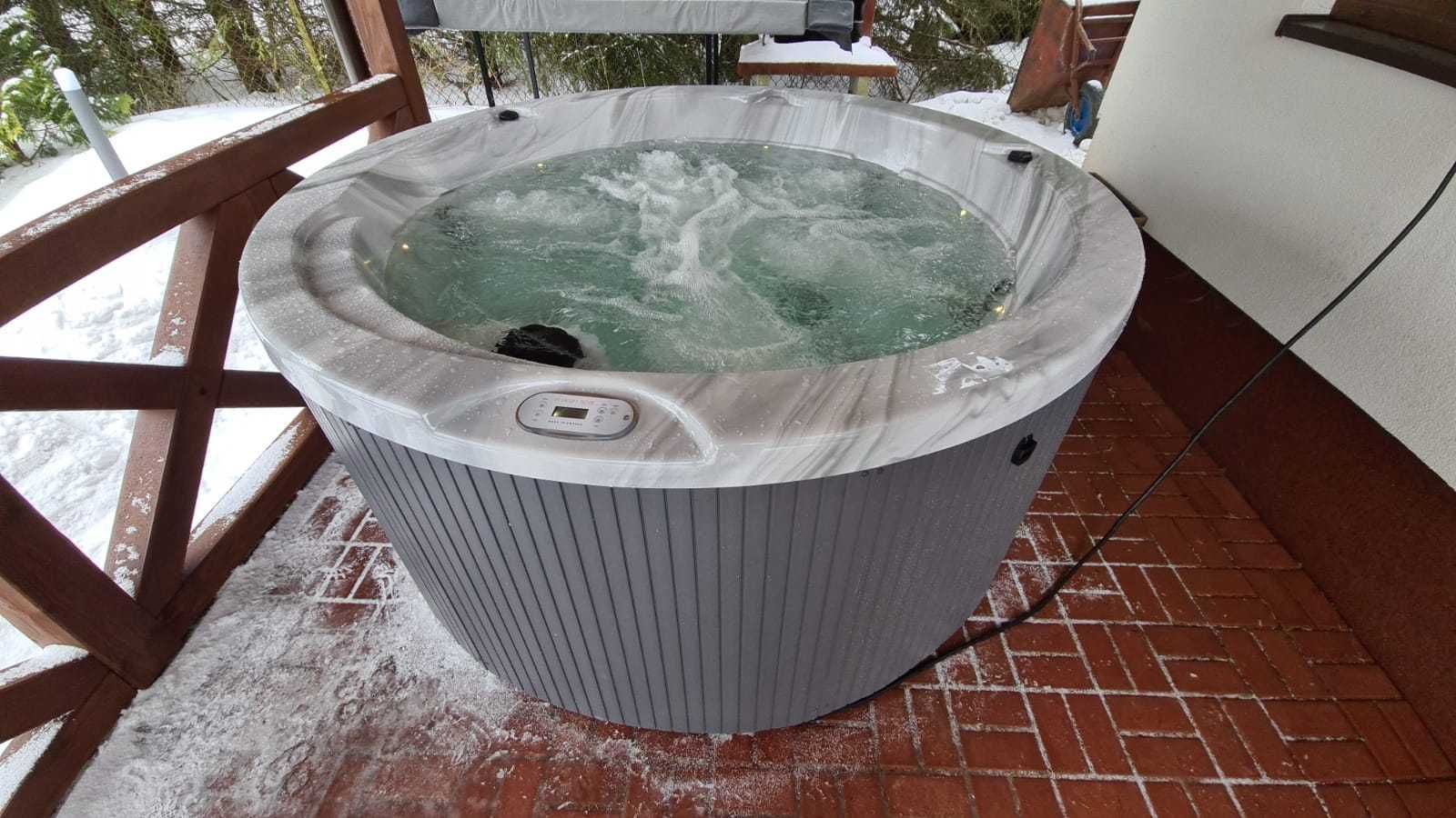 RATY - OKRĄGŁE Spa ogrodowe jacuzzi VISKAN DONSO 5 OS.