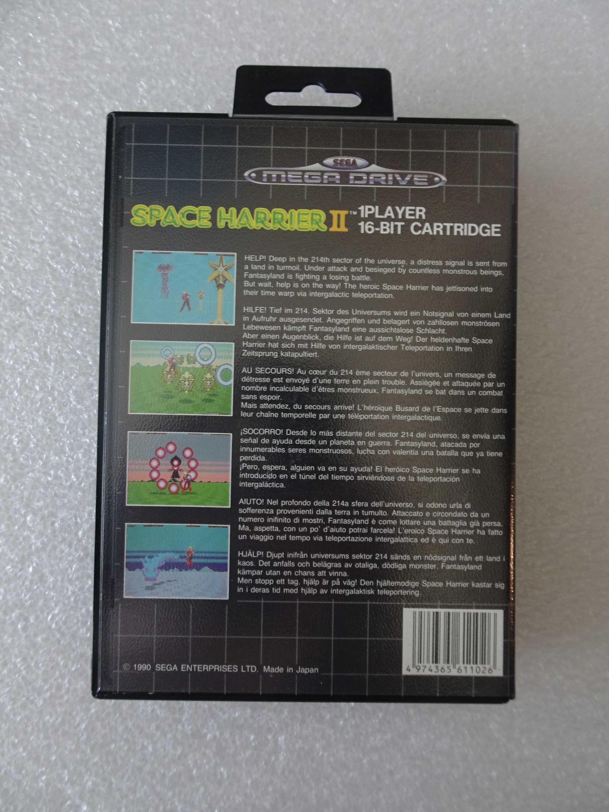 Jogo Mega Drive - Space Harrier II