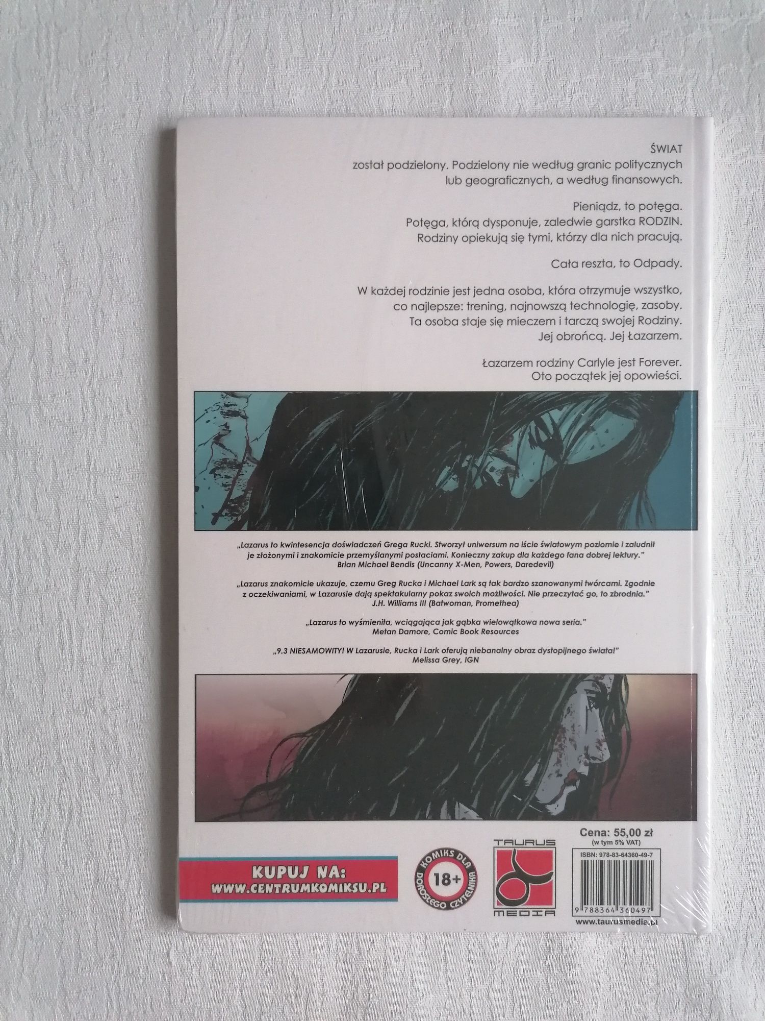 Lazarus tom 1 - Rucka, Lark, Arcas