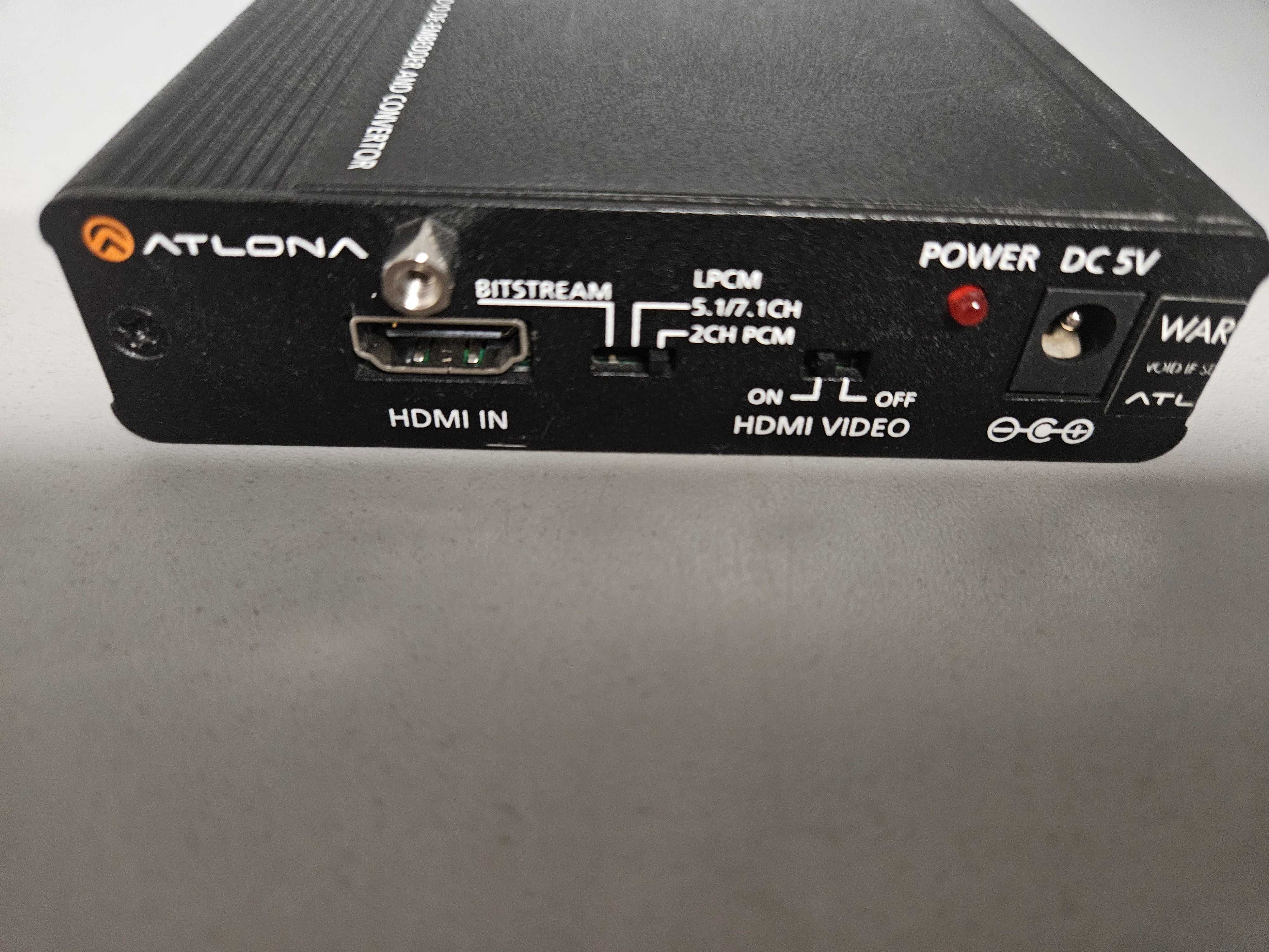 Konwerter sygnału ALTONA AT-HD570 HDMI AUDIO De-embedder and convertor