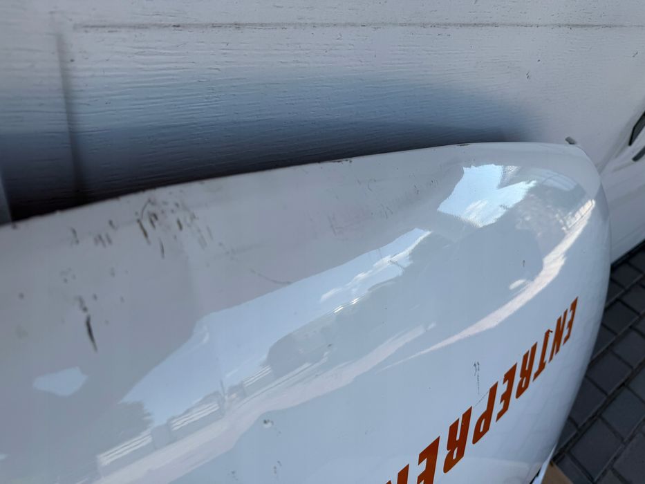 mercedes sprinter w907 w910 2019- maska biala ladna oryginal