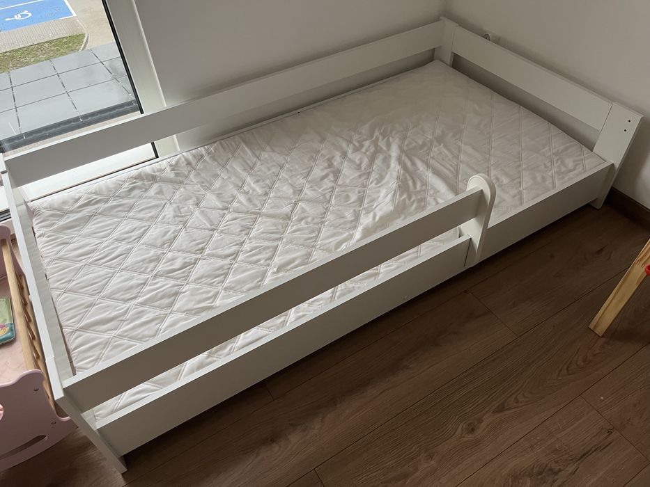 Łóżko dzieciece 160x80 z materacem strefowym