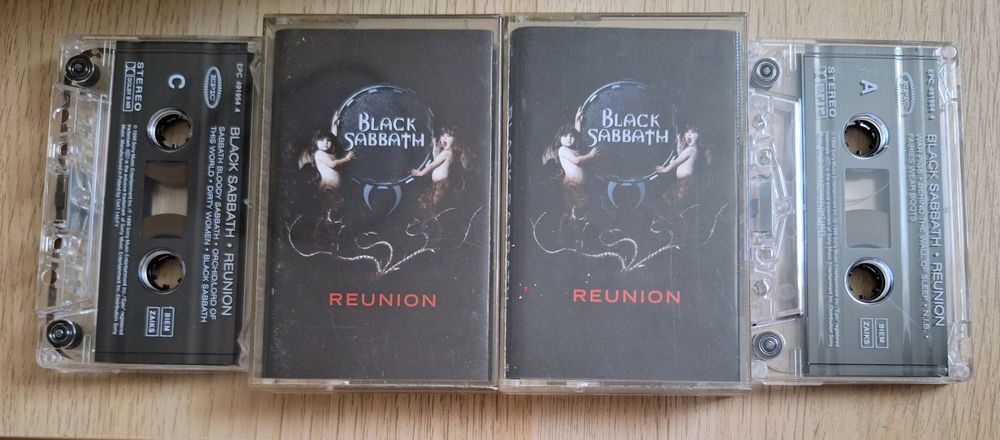 kaseta:
Black Sabbath Reunion
2 MC w dobrym stanie, wyprzedaż kolekcji