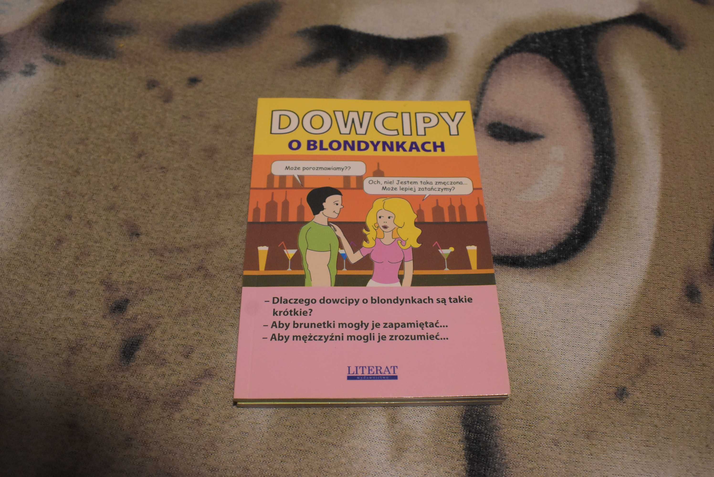 Dowcipy o: blondynkach, szkole, wakacjach (wydawnictwo Literat)