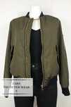 Klasyczna bomberka khaki Zara TRF Outer Wear S