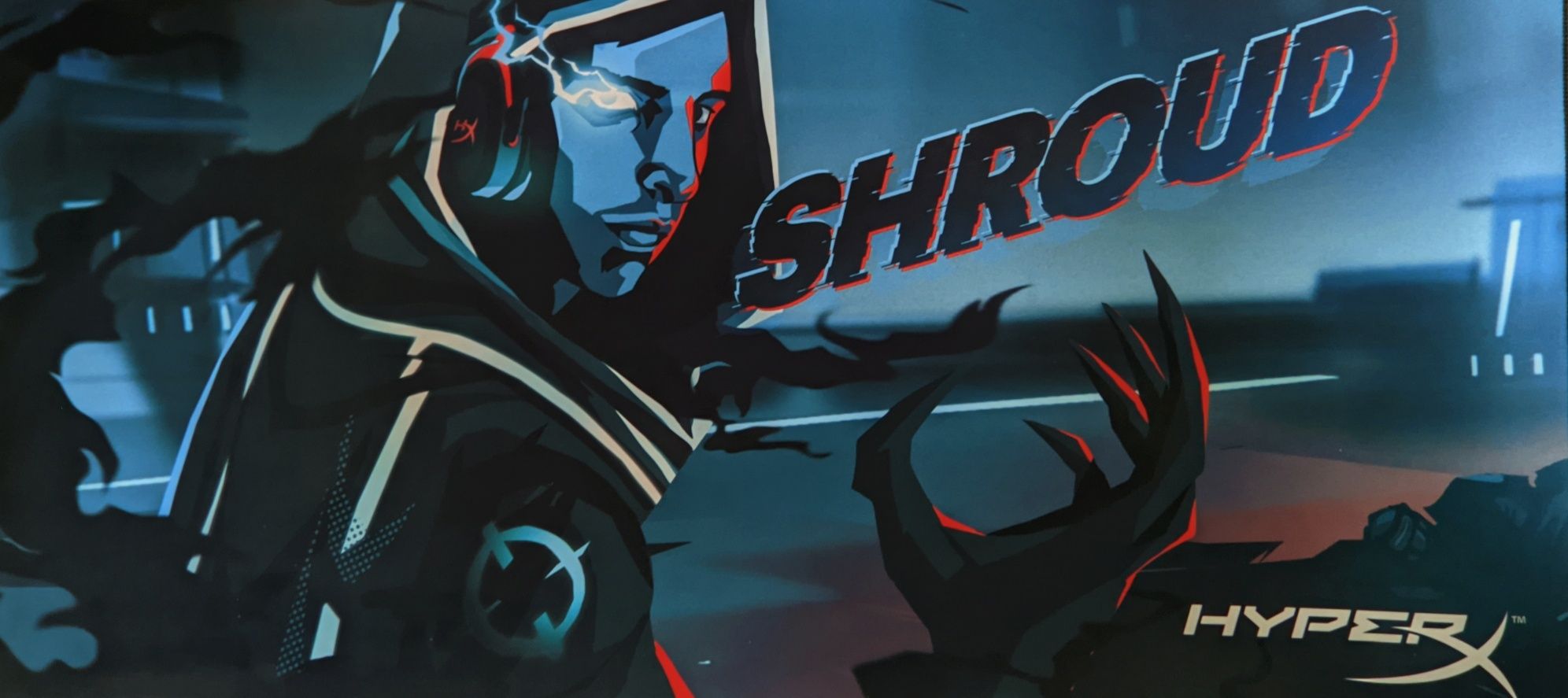 Ігрова поверхня Коврик HyperX Fury S Pro Shroud Limited Edition XL Spe