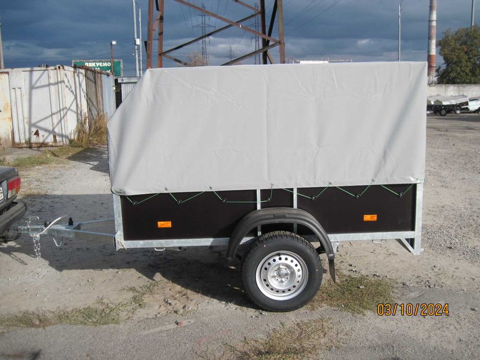 Причіп легковий  оцинкований Z0 2213 (2,2х1,3х0,6) хамер люкс.(2025р)