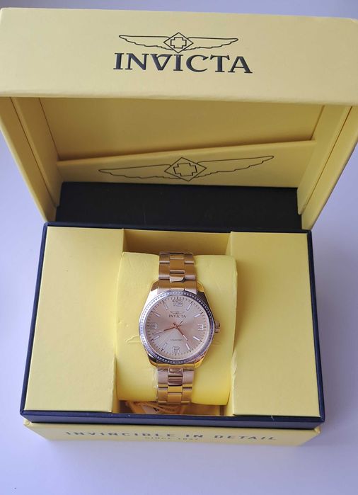 Женские часы Invicta Elite Diamond с бриллиантами 0,28карат от Инвикта