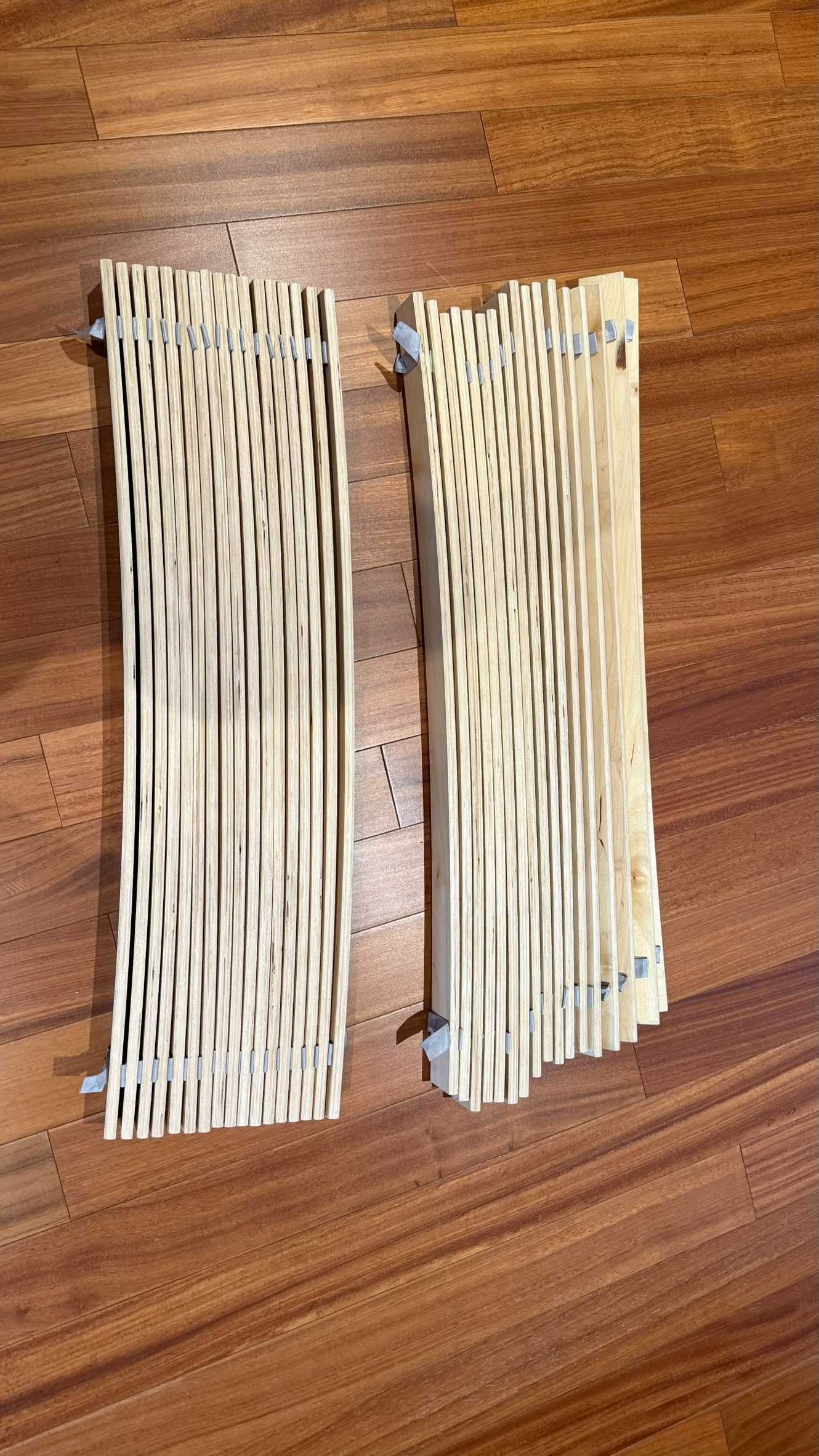 2 Estrados de ripas LUROY (Ikea) 80x200cm