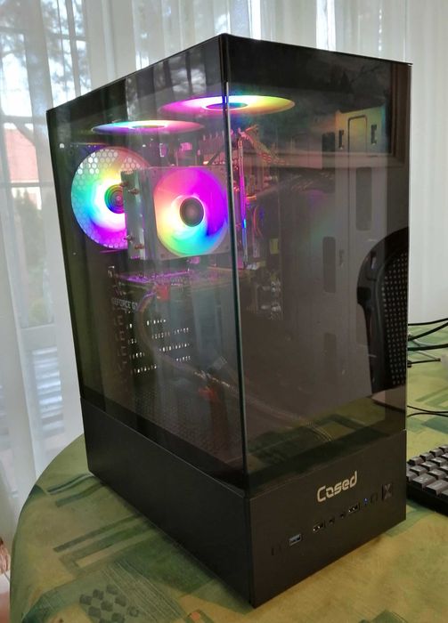 Komputer Gamingowy/Xeon 8 rdzeni/64GB DDR3/GTX 1660/Nvme256Gb/win11pro