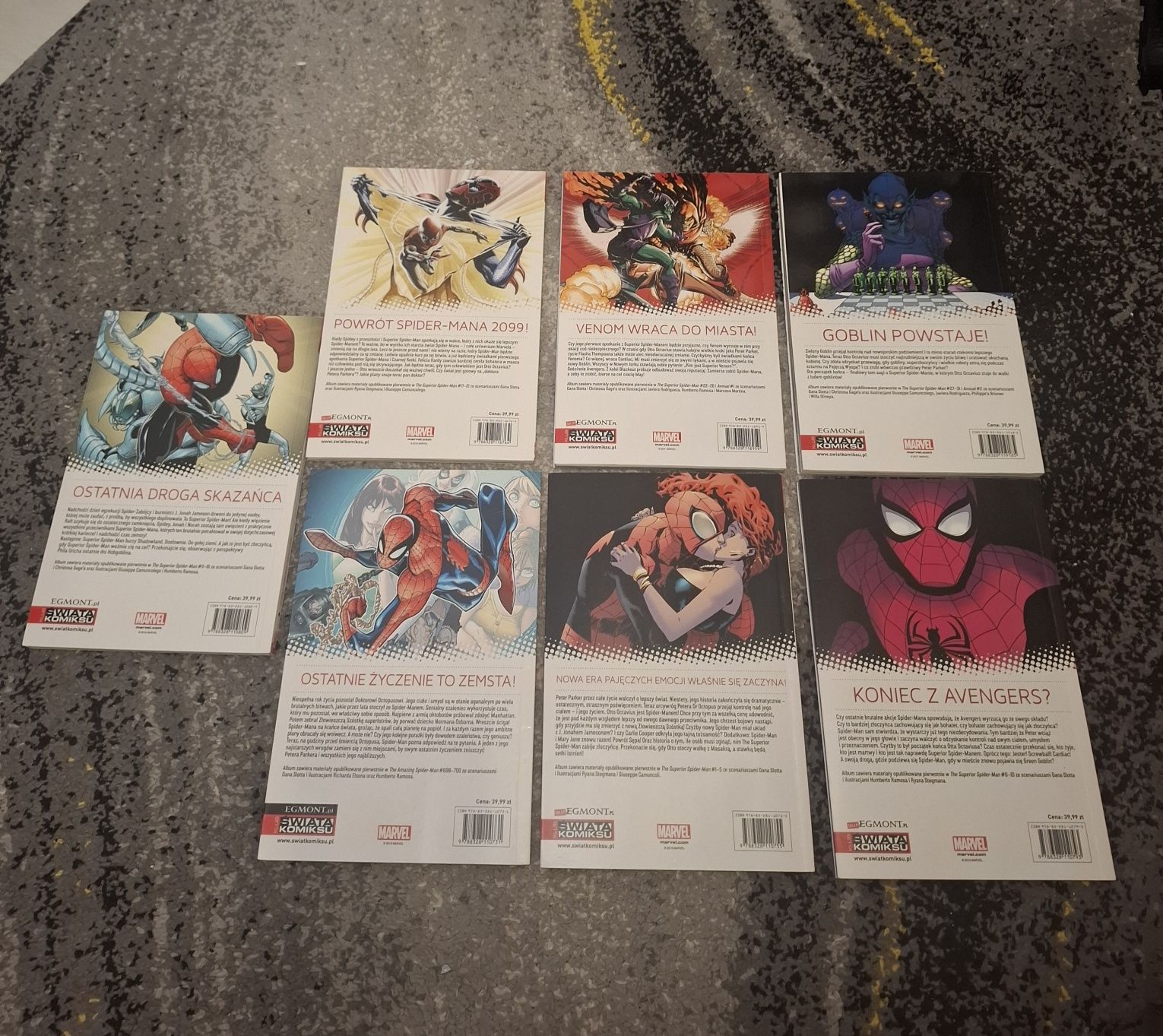 Superior spider man tomy 1-7 stan dbd