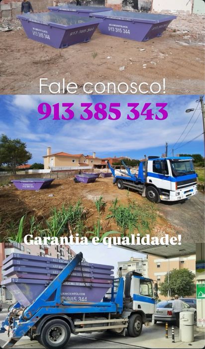 Aluguer de contentores obra RCD’s Lisboa