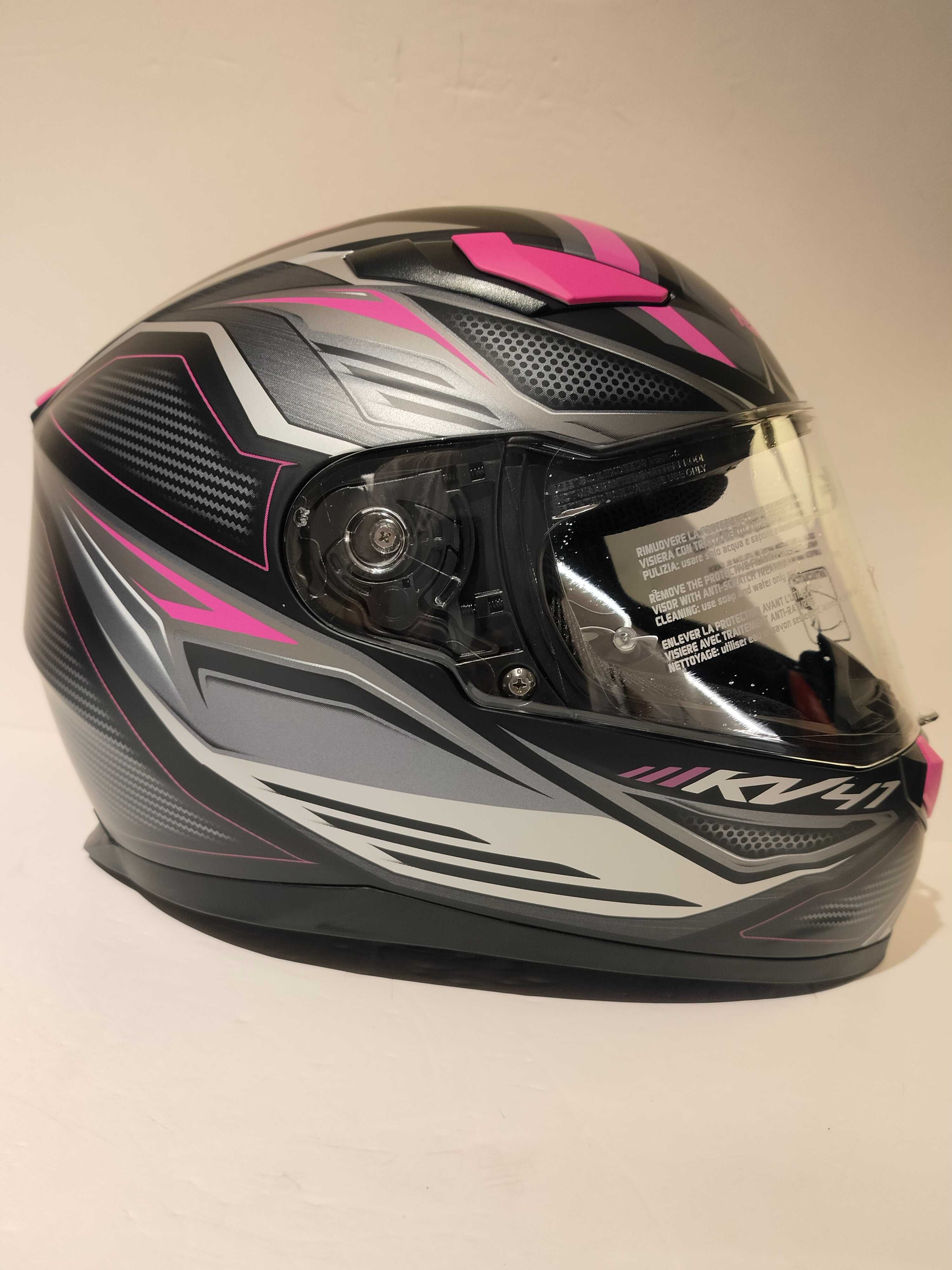 Capacete de senhora Kappa dupla-viseira mota scooter novo