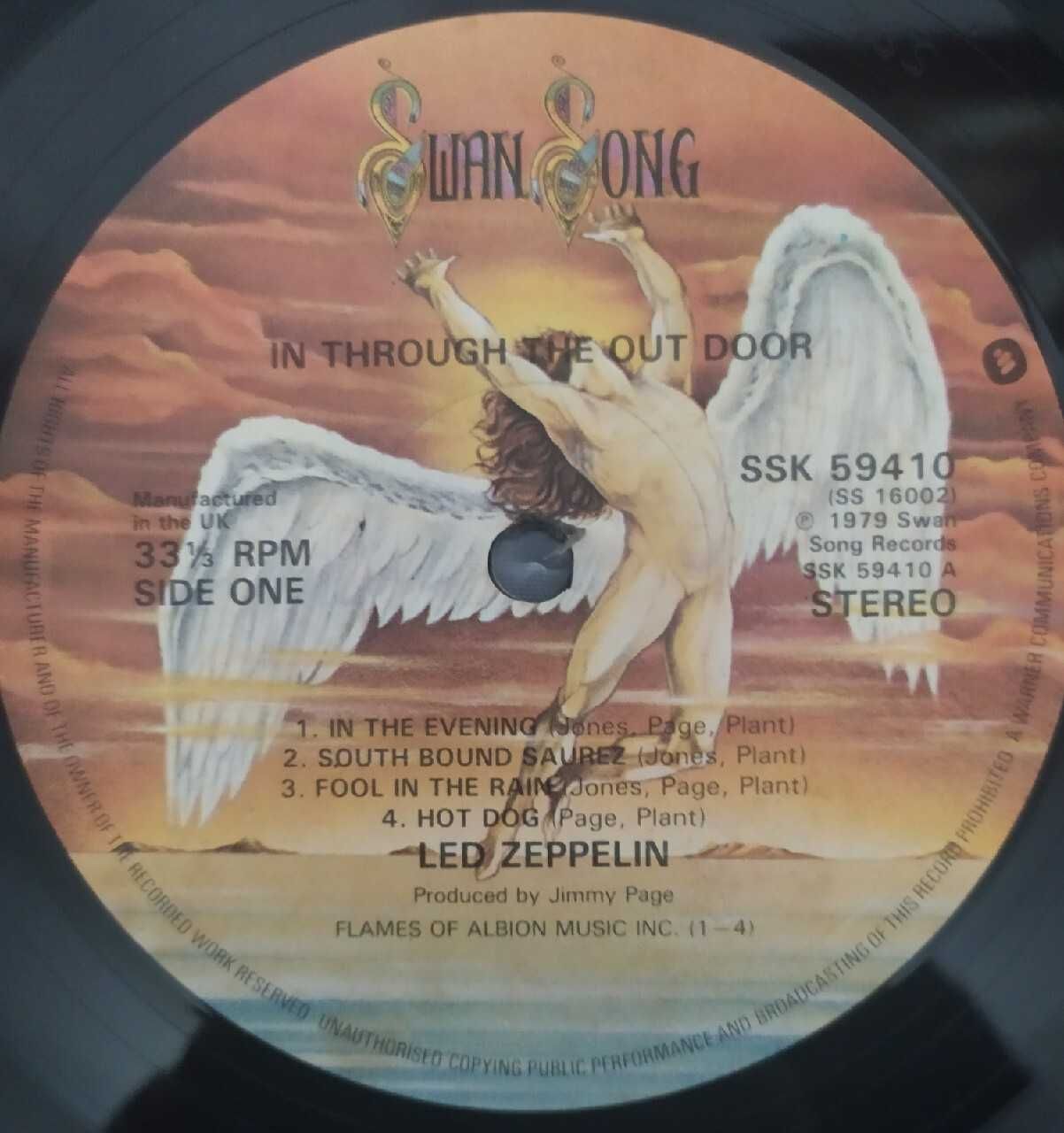 Led Zeppelin - In Through The Out Door UK EX Typ A