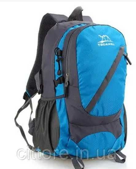 Рюкзак туристический походный текстиль TB CAMEL черный синий красный