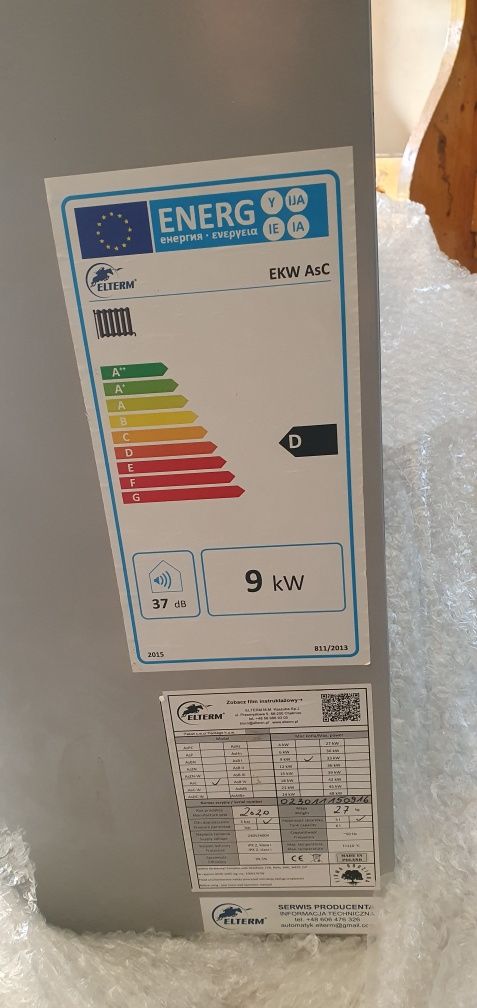 Kocioł elektryczny, elterm, piec elektryczny, 9kw