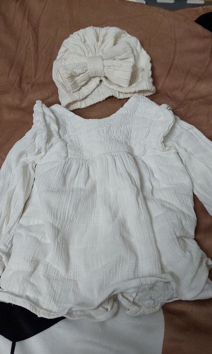 Sukienka Zara HM muslin boho paka