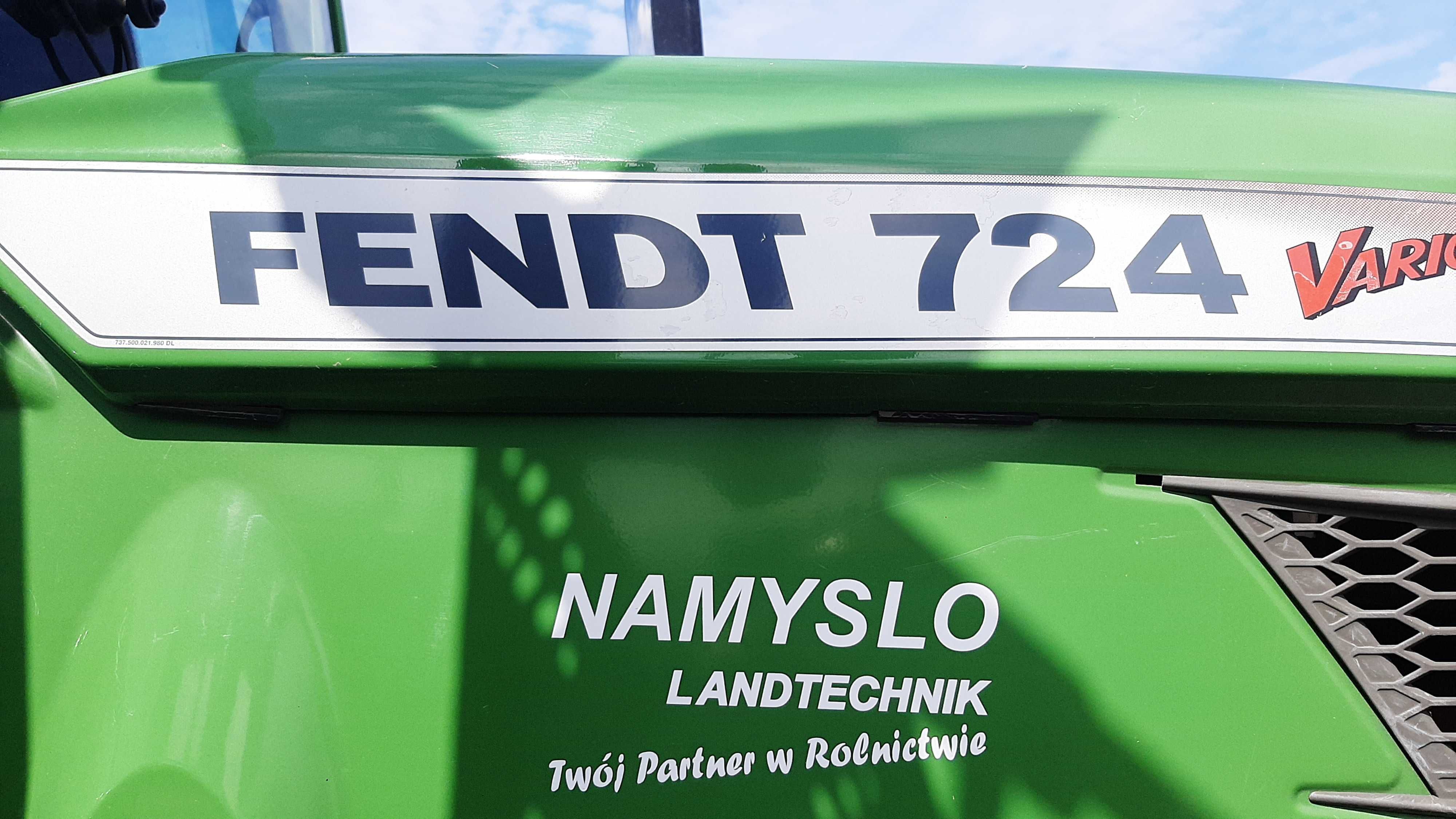 Poszerzenie błotników tylnych Fendt  SCR 700, 722, 724