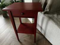 Komodka stolik nocny hemnes czerwony