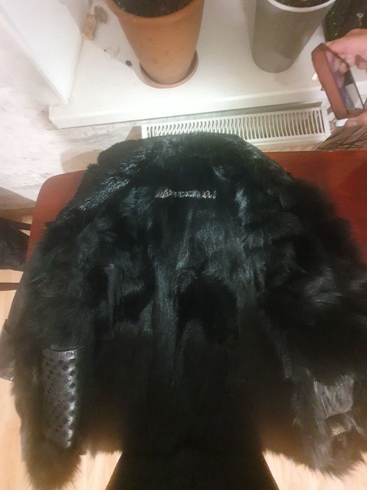 Продам дублёнку с мехом волка.