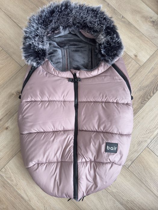 Конверт кокон осінь зима для новонародженних