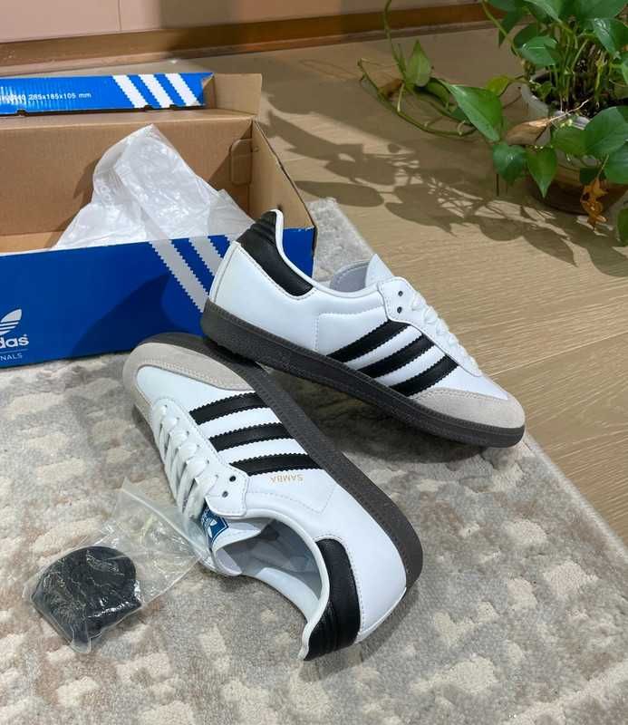 Adidas_SambaOG_white Moda_Buty_Mokasyny Mokasyny R.36