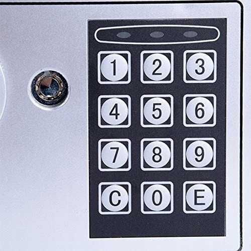 Solidny SEJF domowy biurowy RÓŻOWY na zamek elektroniczny SZYFR