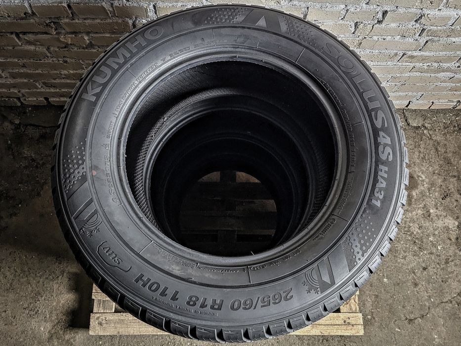 265/60r18 Kumho | 2024 | 8.5mm | Преміум шини | Комплект | Всесезон