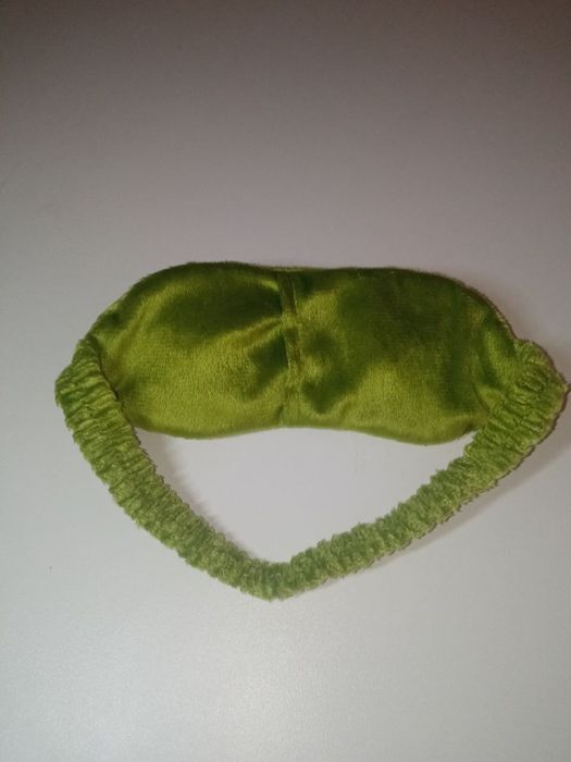 Маска для сну та подорожей 3D жабка Пепе Маска для сна 3D Лягушка