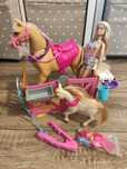 Barbie konie zagroda