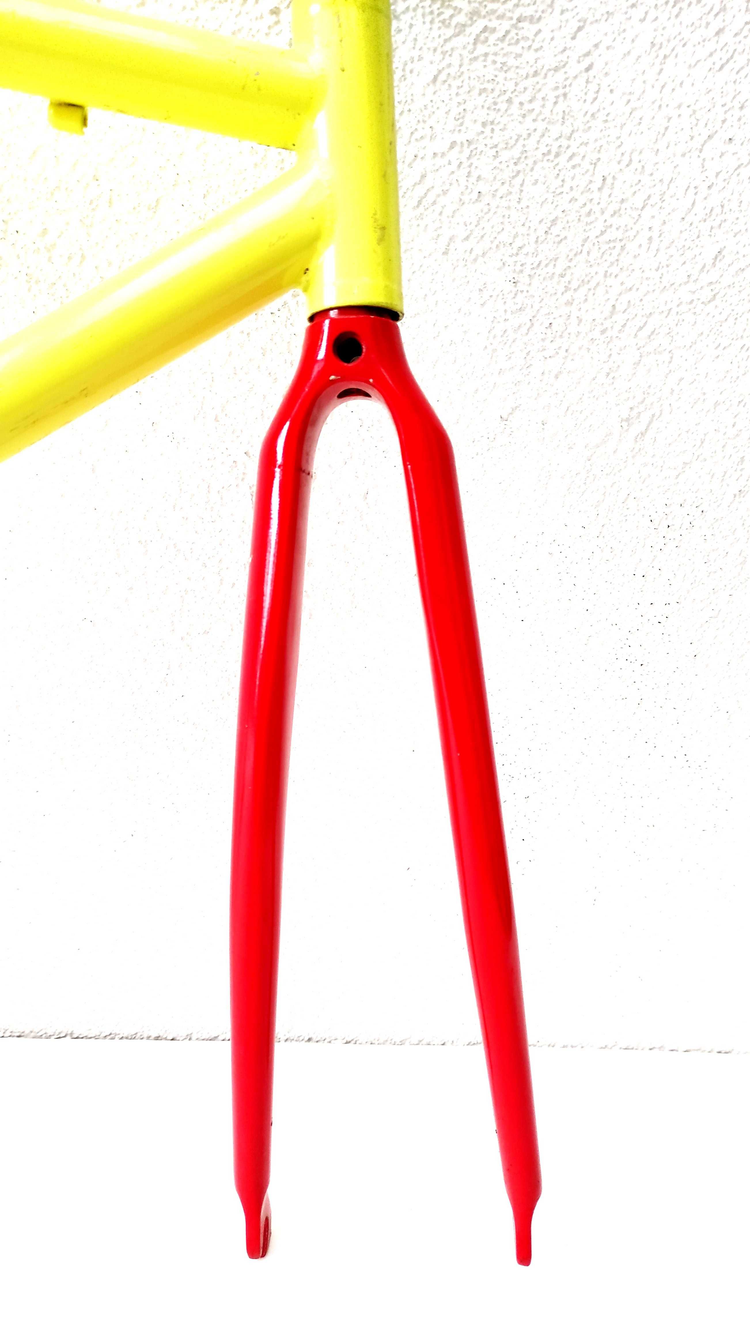 NOWA Rama Frameset Szosa TT Ostre Koło Tor Single Lo-Pro poziome haki