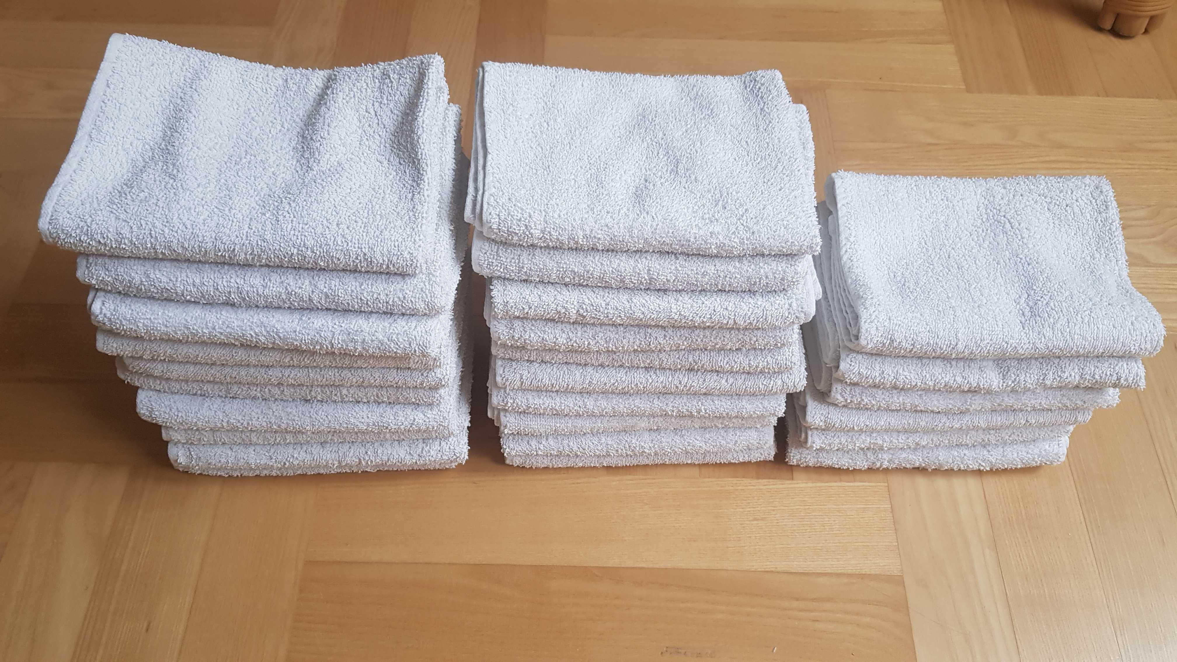 Ręcznik biały frotte 54 cm x 39 cm